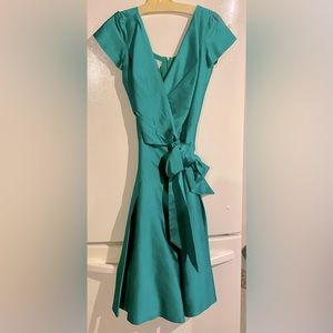 Max Mara Pura Seta Silk Wrap Dress